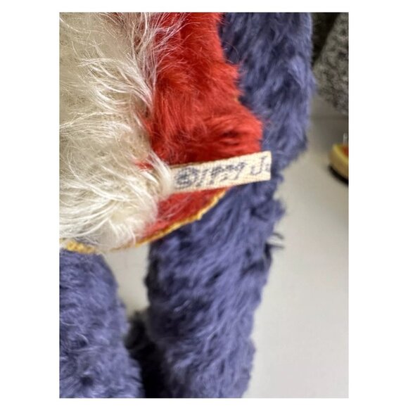 Vtg 9Os Judy Senk Artist Bear Star Collectible English Mohair jointed Teddy Bear - Picture 9 of 15